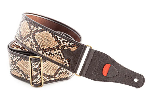 Right On Straps Talisman Snake II High Quality Vegan Guitar Strap