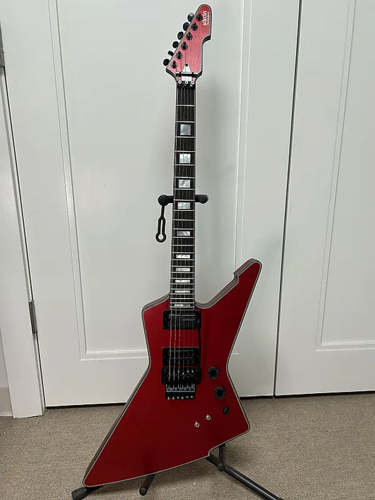 Schecter E-1 FR S Sustainiac Electric Guitar - Satin Candy Apple Red