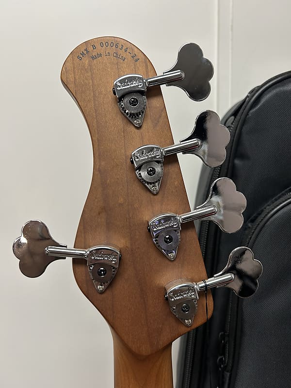 Sadowsky MetroExpress Vintage J/J 5 String Fretless Bass Guitar - Black