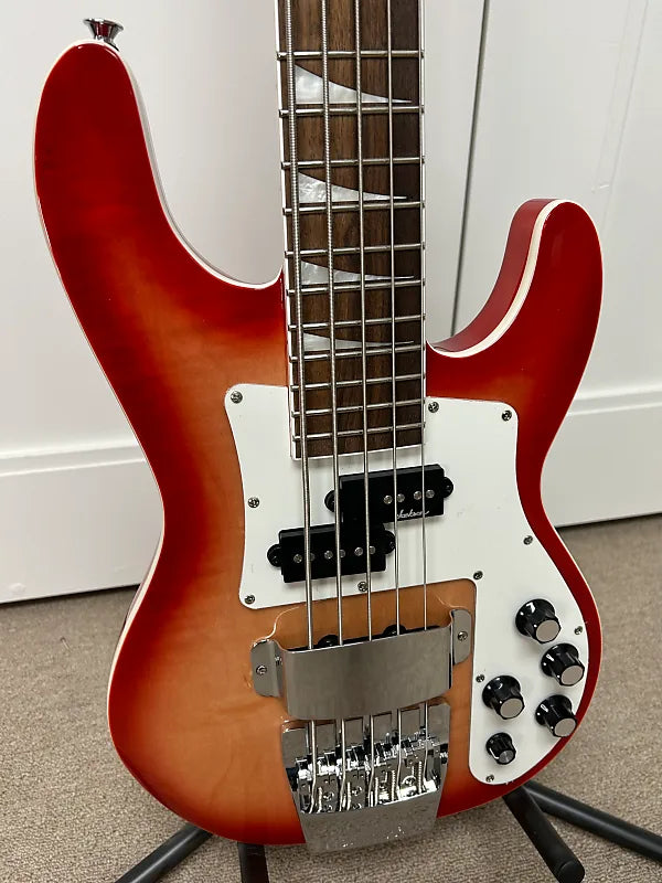 Jackson X Series Concert Bass CBXNT DX V Five String Bass Guitar - Fireburst
