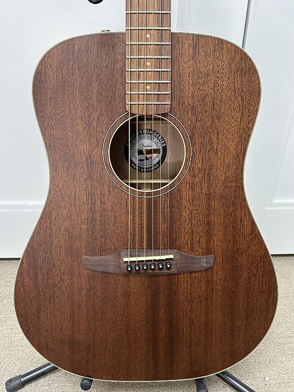 Fender California Traditional Series Redondo Special Mahogany Acoustic Electric Guitar - Natural