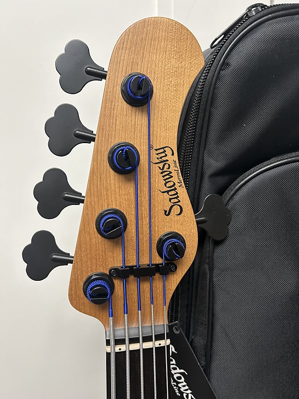 Sadowsky Metroline 24 Fret Modern 2025 Limited Edition 5 String Bass Guitar - Natural Transparent Satin