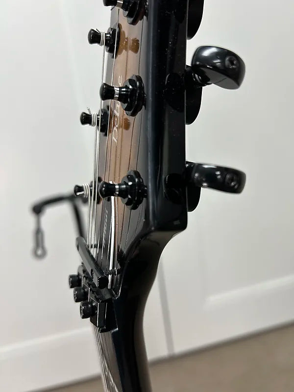 ESP LTD H-1001 FR Electric Guitar - Black Natural Burst