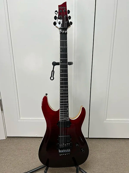 Schecter C-1 FR SLS Elite Electric Guitar - Blood Burst