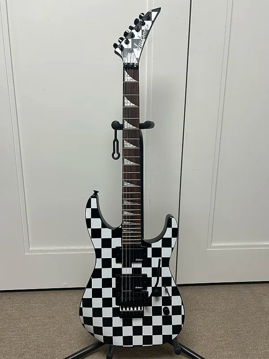 Jackson X Series SLX DX Soloist Electric Guitar - Checkered Past