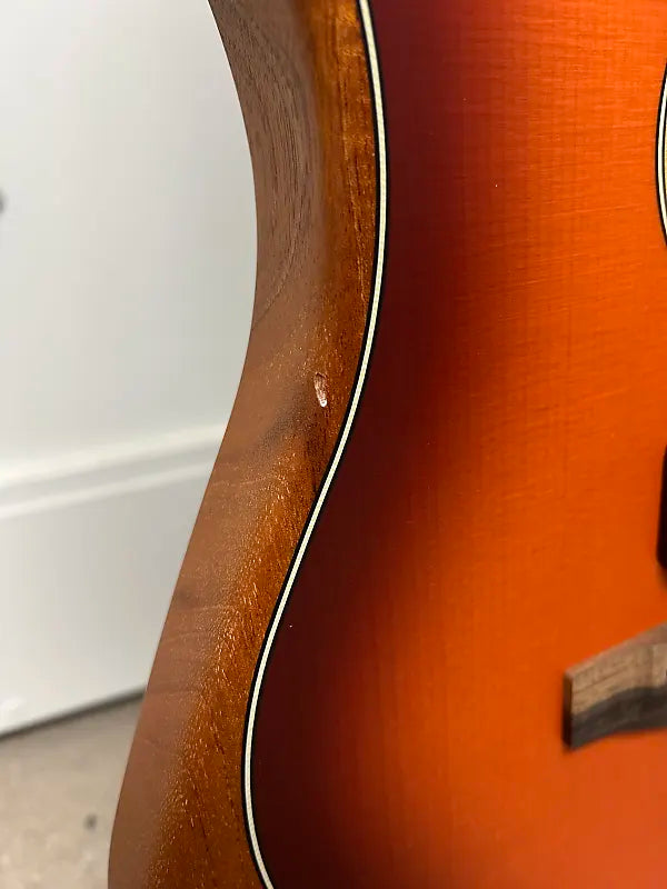 Fender American Acoustasonic Jazzmaster Acoustic Electric Guitar- Tobacco Sunburst