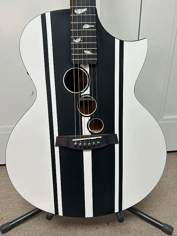 Schecter DJ Ashba Signature Acoustic Guitar w/Electronics - Satin White