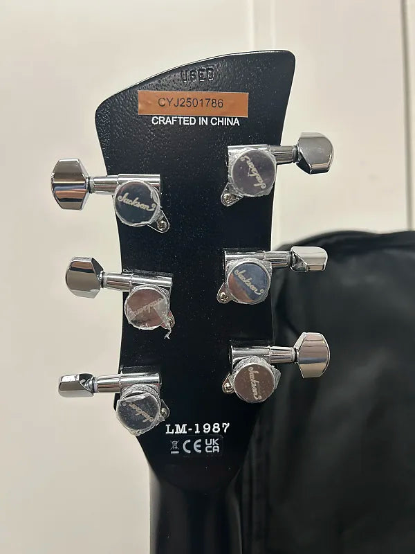 Jackson Pro Series Lee Malia Signature LM-87 Electric Guitar - Open Pore Black