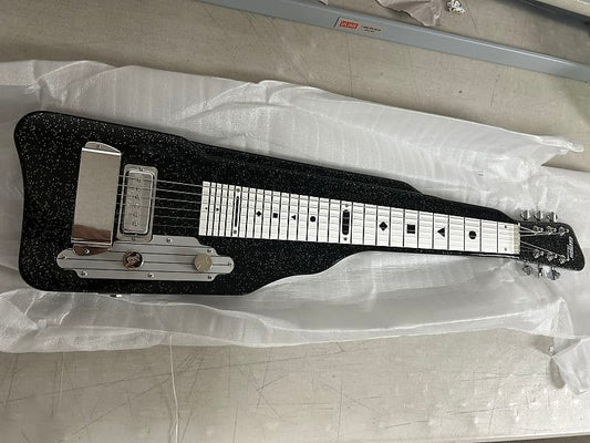 Gretsch G5715 Lap Steel Guitar - Black Sparkle