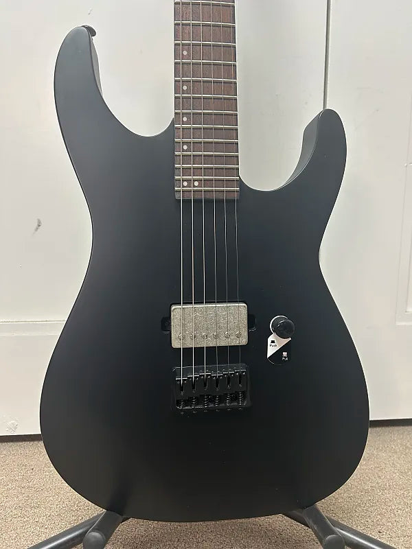 ESP LTD M-201 HT Electric Guitar - Black Satin