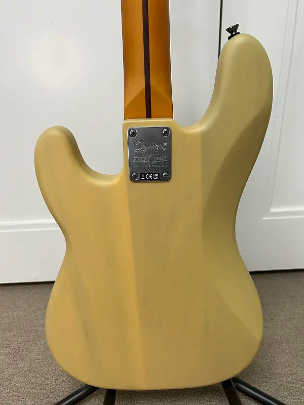 Squier 40th Anniversary Vintage Edition Precision Bass - Satin Vintage Blonde
