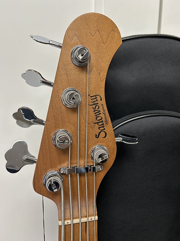 Sadowsky MetroExpress 21-Fret 5 String Vintage M Bass - Candy Apple Orange