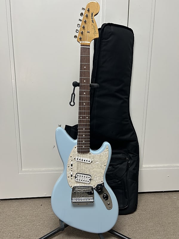 Fender Kurt Cobain Signature Jag-Stang Electric Guitar - Sonic Blue