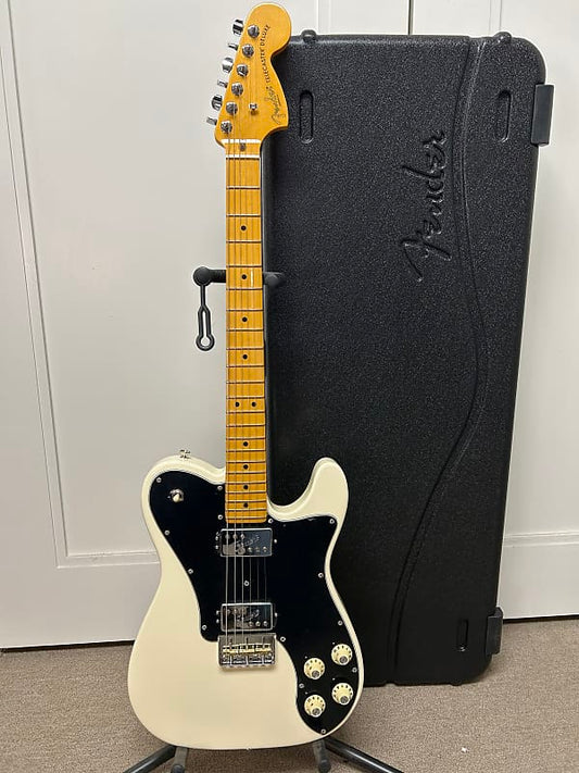Fender American Professional II Telecaster Deluxe with Maple Fretboard - Olympic White