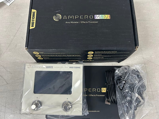 Hotone Ampero Mini Amp Modeler and Effects Processor - Vanilla