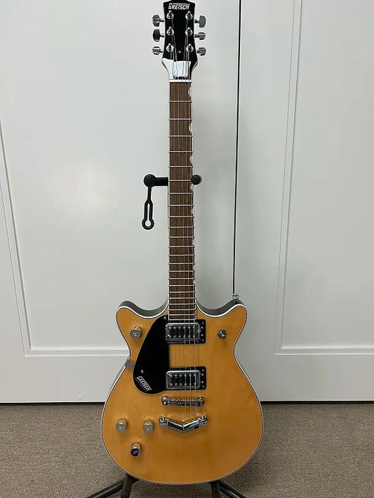 Gretsch G5222LH Electromatic Double Jet BT with V-Stoptail Left-Handed - Natural
