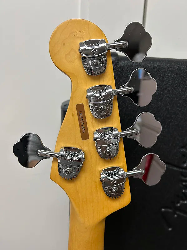 Fender American Professional II Jazz Bass V with Maple Fretboard - Mystic Surf Green