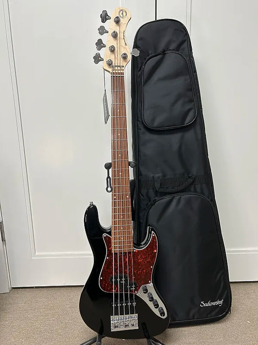 Sadowsky MetroExpress 21 Fret Hybrid P/J Bass 5-String Bass w/Morado Fretboard - Black Sparkle
