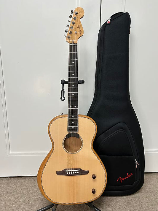 Fender Highway Series Parlor Acoustic Electric Guitar Spruce Top - Natural