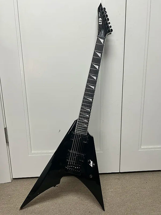 ESP LTD Arrow-1007 Baritone Evertune 7 String Electric Guitar - Black