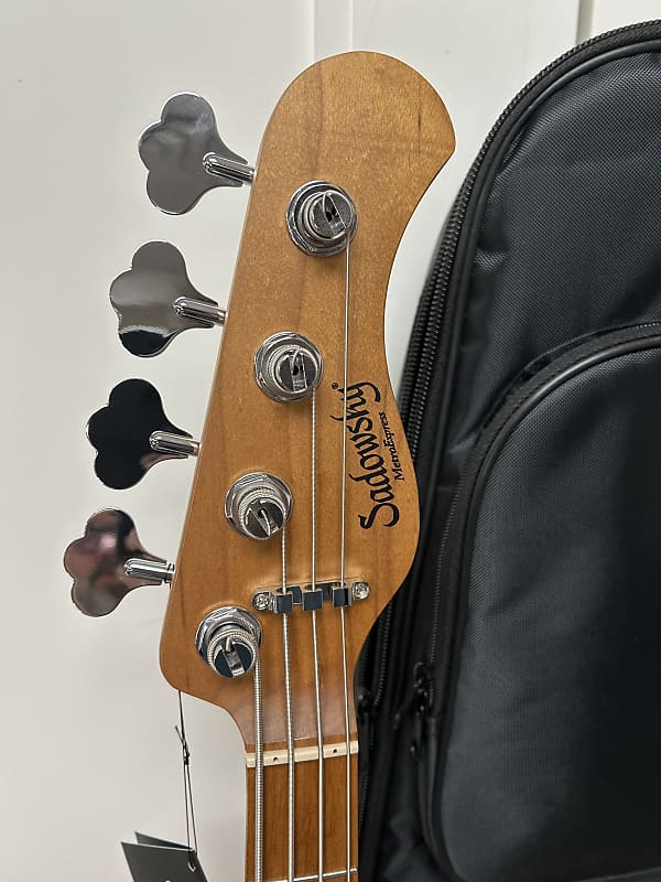 Sadowsky MetroExpress Hybrid P/J 4 String Bass w/Maple Fingerboard 2024 - Candy Apple Orange