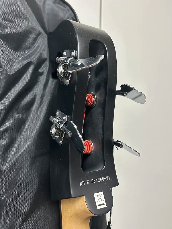 Warwick Rockbass Triumph Lite Electric Upright Bass Guitar - Solid Creme White High Polish