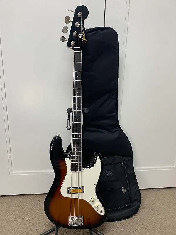 Fender Gold Foil Jazz Bass Guitar- 2-Color Sunburst