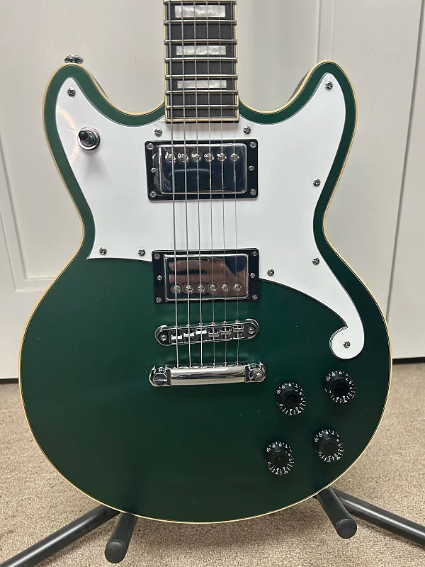 D'Angelico Premier Brighton Electric Guitar - Sherwood Green