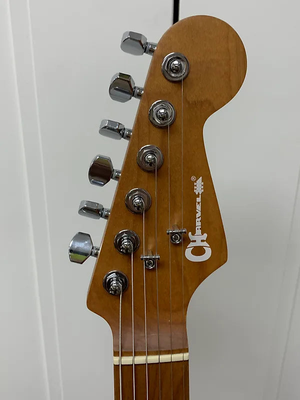 Charvel Pro Mod PM DK24 HSS 2PT CM Electric Guitar Red Ash