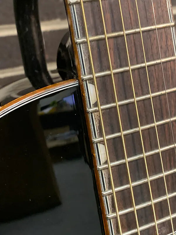 Gretsch G5021E Rancher Penguin Parlor Acoustic Electric Guitar Black