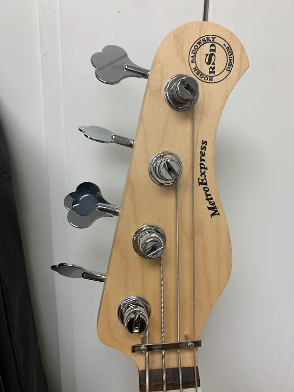 Sadowsky MetroExpress 21-Fret Hybrid P/J 4 String Bass w/Gig Bag - Ocean Blue Metallic