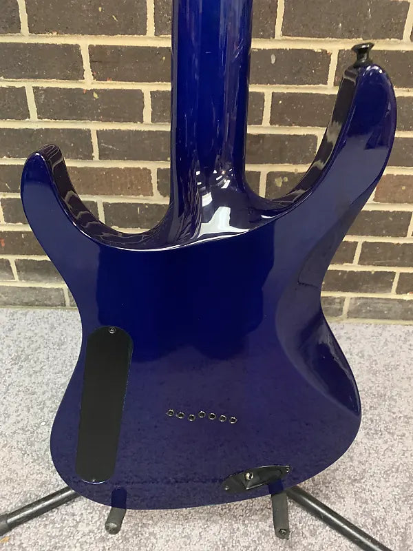 Jackson Pro Series Chris Broderick Signature Soloist HT7P Seven String Electric Guitar Trans Blue