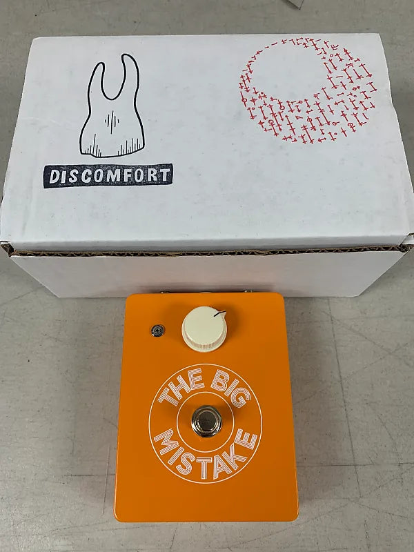 Discomfort Designs The Big Mistake Fuzz Pedal