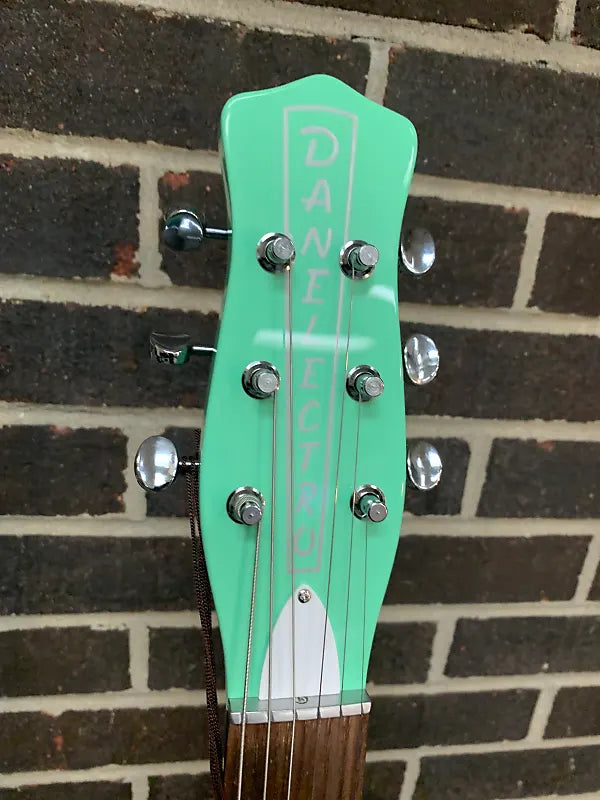 Danelectro 59 MOD New Old Stock Plus Electric Guitar Seafoam Green BRAND NEW w/FREE GUITAR PEDAL