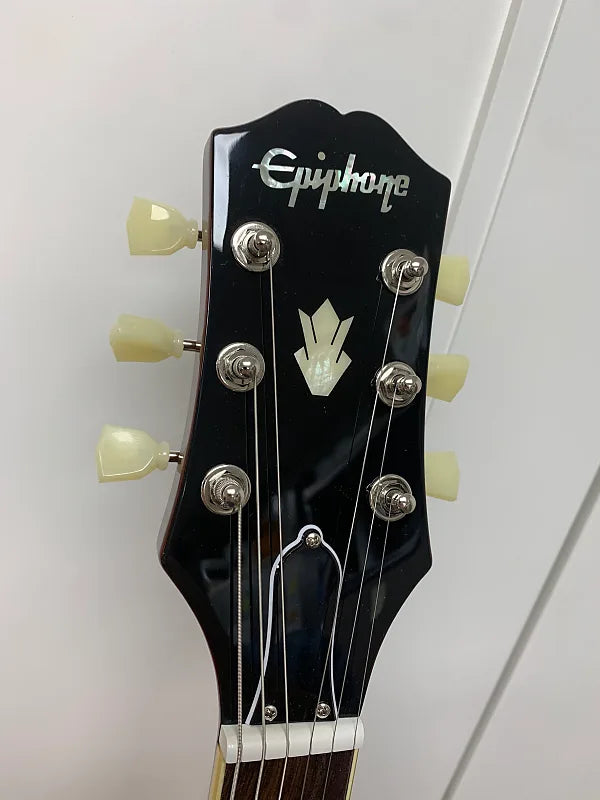 Epiphone ES-335 Figured Semi Hollowbody Electric Guitar - Raspberry Tea Burst