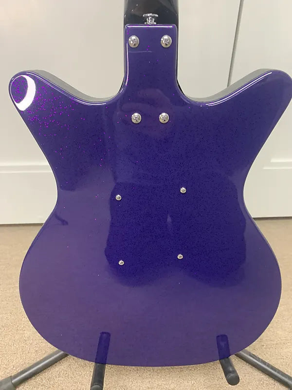 Danelectro Blackout '59 Electric Guitar - Purple Metal Flake - Brand New w/FREE GUITAR PEDAL