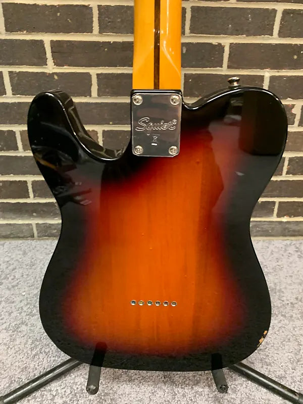 Squier Classic Vibe '70s Telecaster Custom Electric Guitar 3-Tone Sunburst