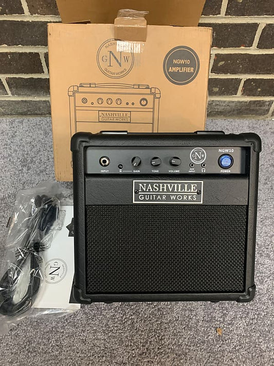 Nashville Guitar Works NGW10 10 Watt Solid State Combo Practice Amplifier - BRAND NEW