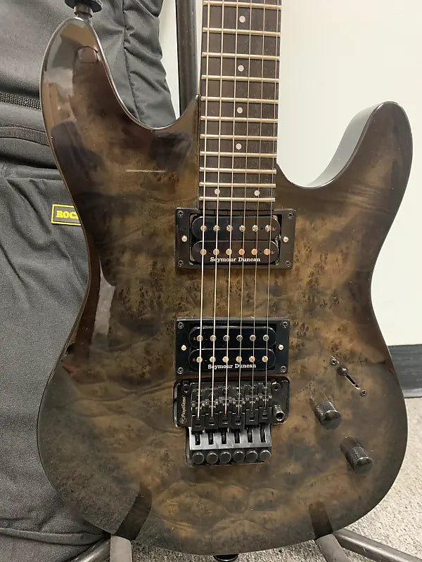 Framus D-Series Diablo Progressive Electric Guitar Nirvana Black Transparent
